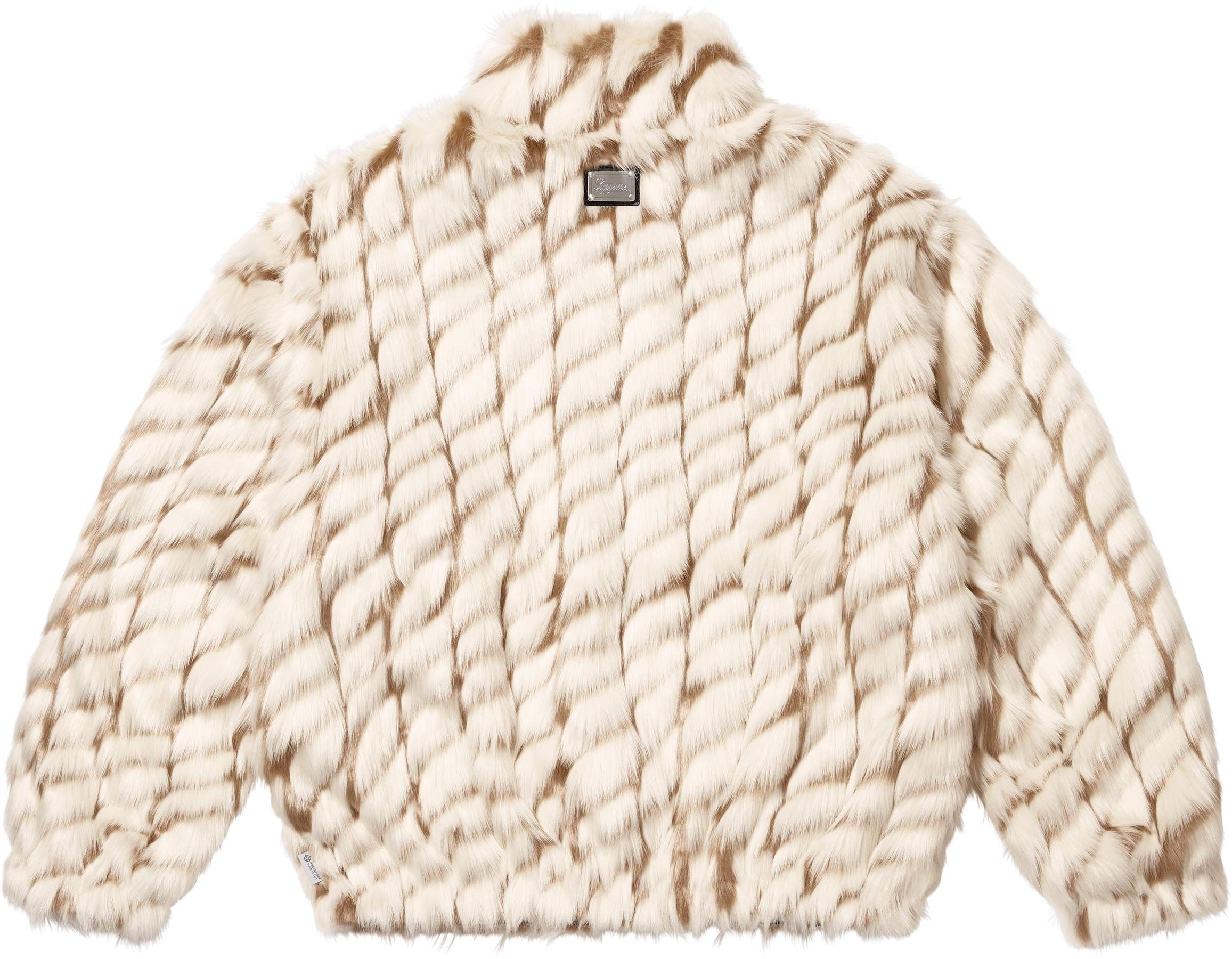 2-Tone WINDSTOPPER® Faux Fur Jacket view 17
